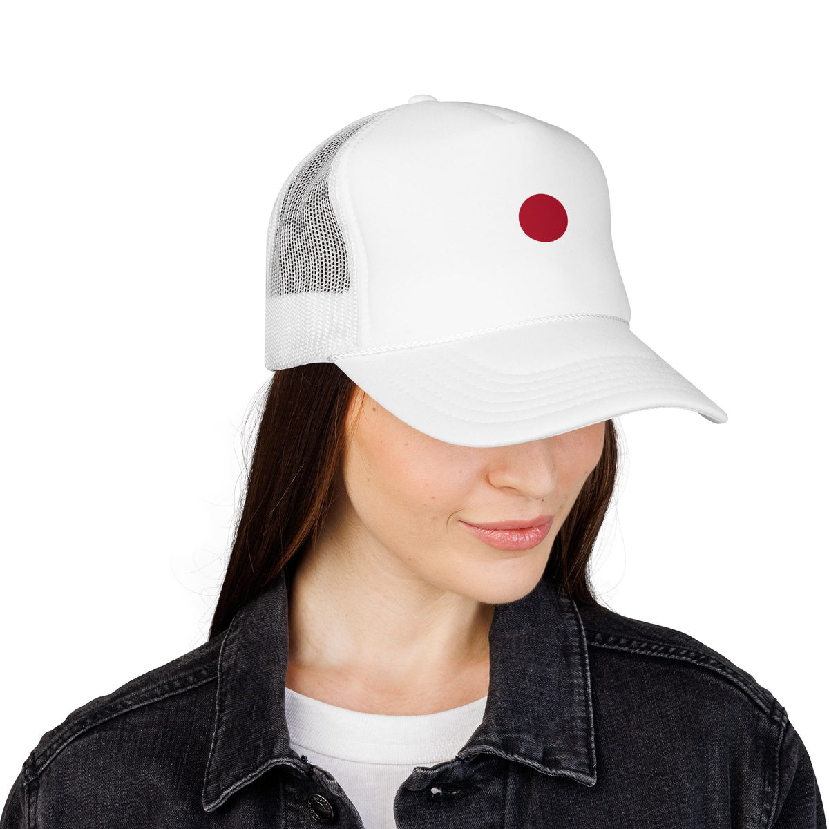 Japan Flag Foam Trucker Hat | Japanese Pride Snapback Cap | Rep Ya Flag - Rep Ya Flag