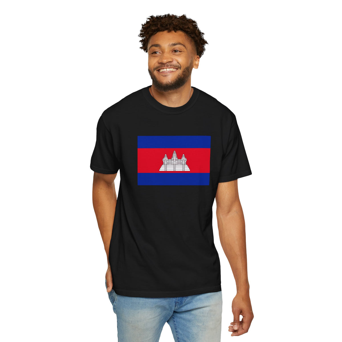 Cambodia Flag T Shirt | Cambodian Heritage Shirt S-4XL | Rep Ya Flag - Rep Ya Flag