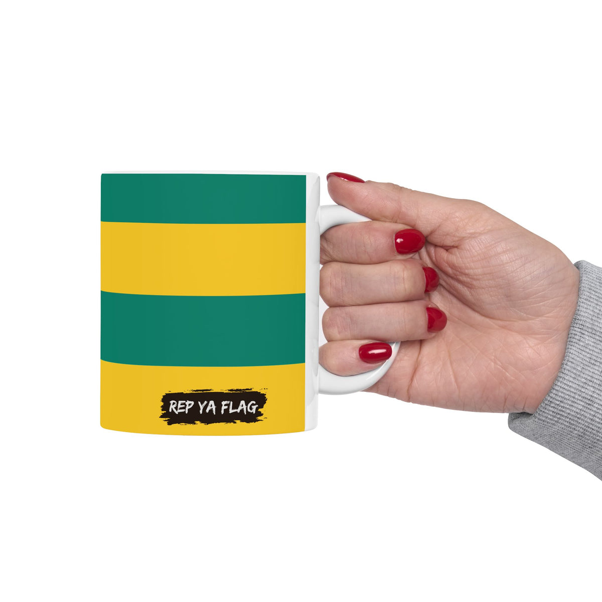 Togo Flag Ceramic Coffee & Tea Mug 11oz 15oz