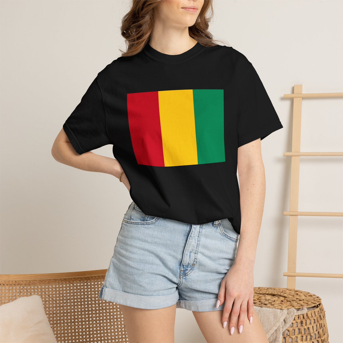Guinea Flag T Shirt | Guinean Heritage Shirt S–4XL | Rep Ya Flag - Rep Ya Flag