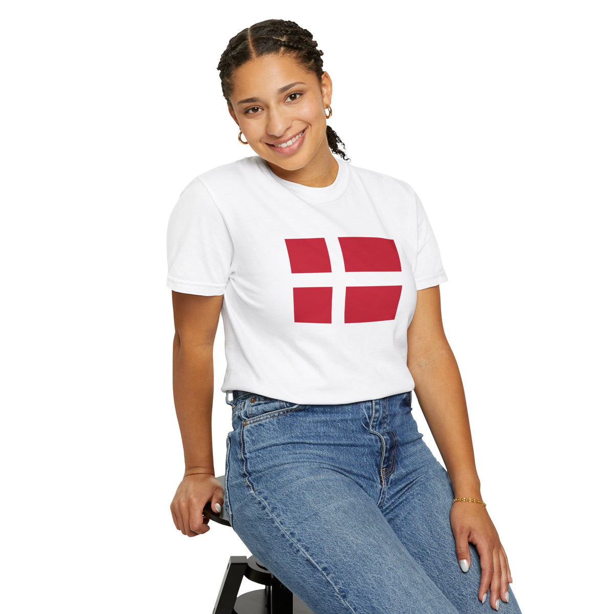 Denmark Flag T Shirt | Danish Heritage Shirt S-4XL | Rep Ya Flag - Rep Ya Flag