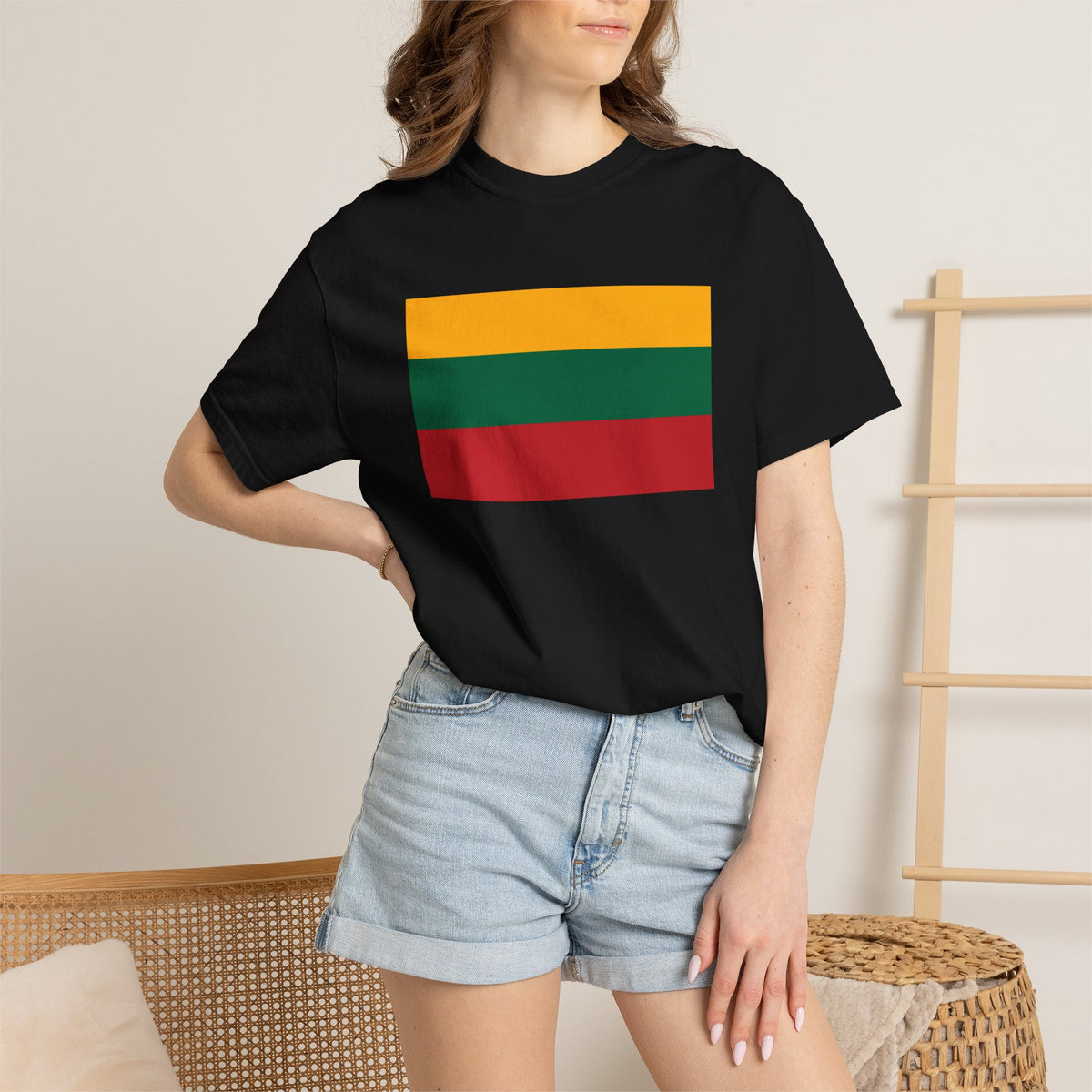 Lithuania Flag T Shirt | Lithuanian Heritage Shirt S–4XL | Rep Ya Flag - Rep Ya Flag