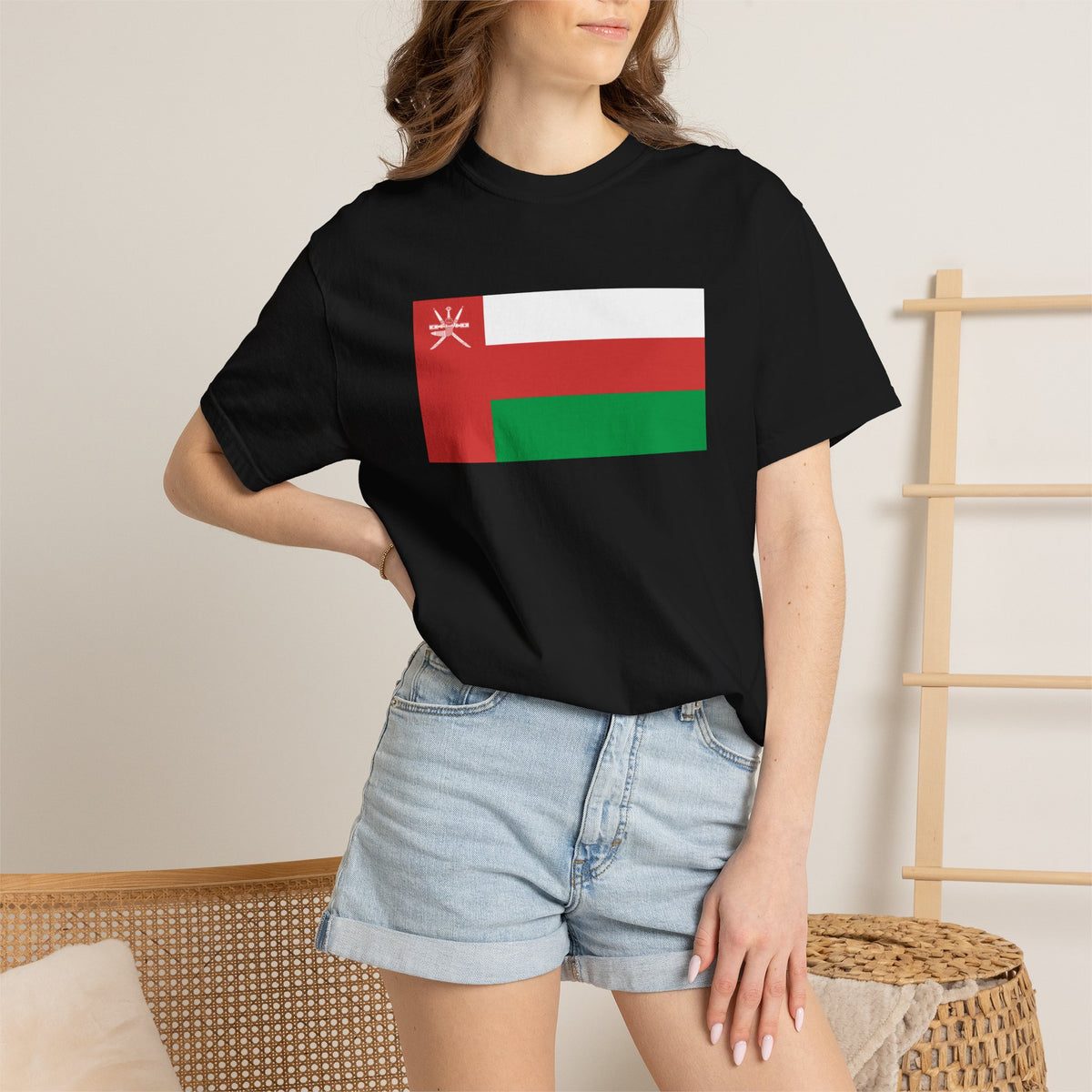 Oman Flag T Shirt | Omani Heritage Shirt S–4XL | Rep Ya Flag - Rep Ya Flag