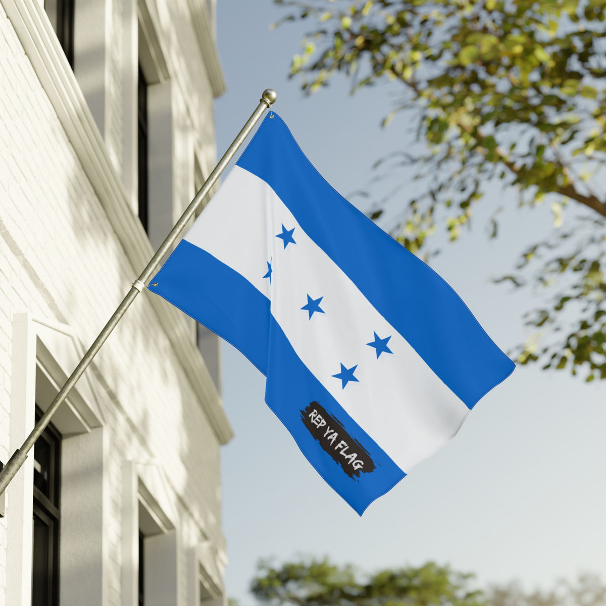 Honduras Flag Garden Banner | Double Sided Outdoor Flag | Rep Ya Flag - Rep Ya Flag