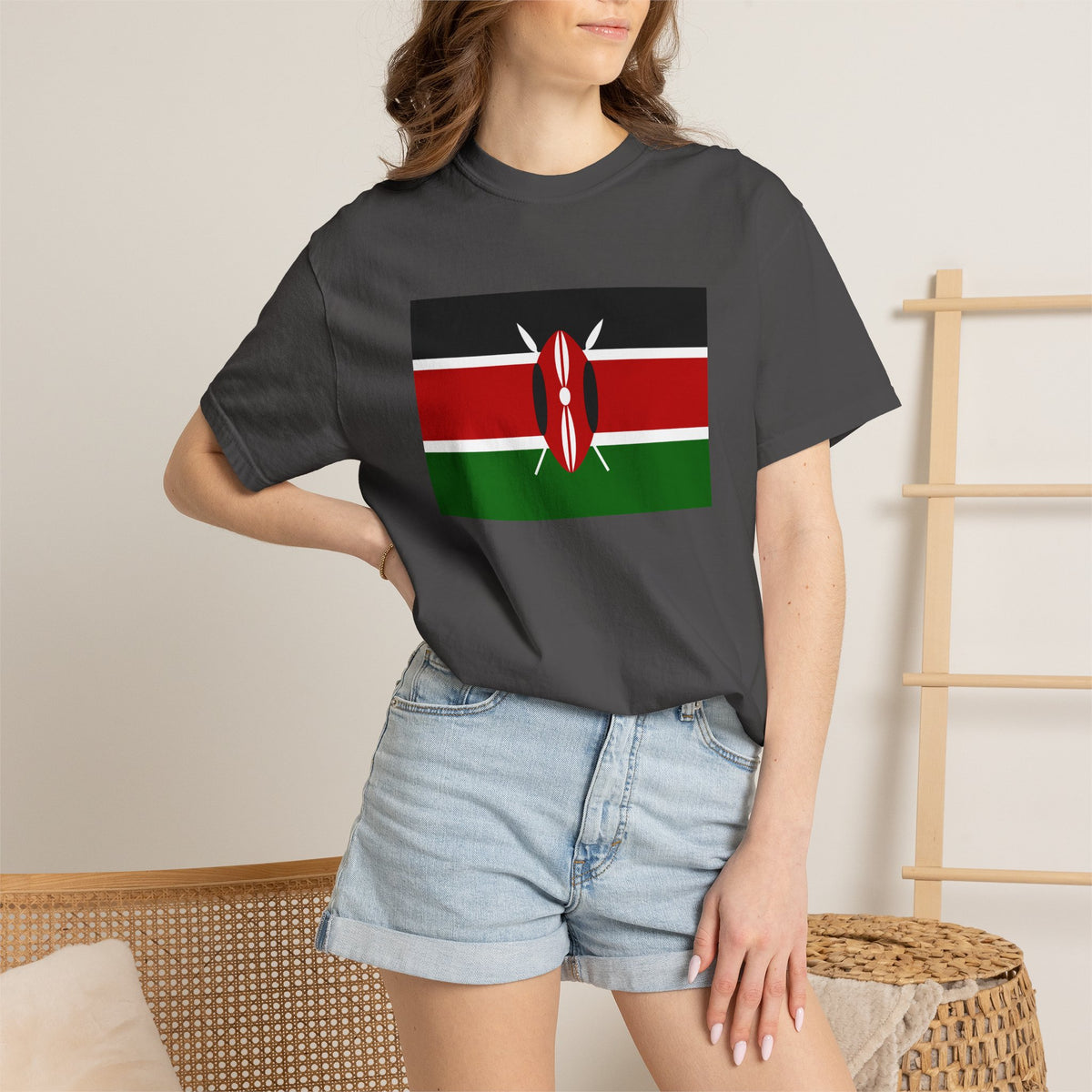 Kenya Flag T Shirt | Kenyan Heritage Shirt S–4XL | Rep Ya Flag - Rep Ya Flag