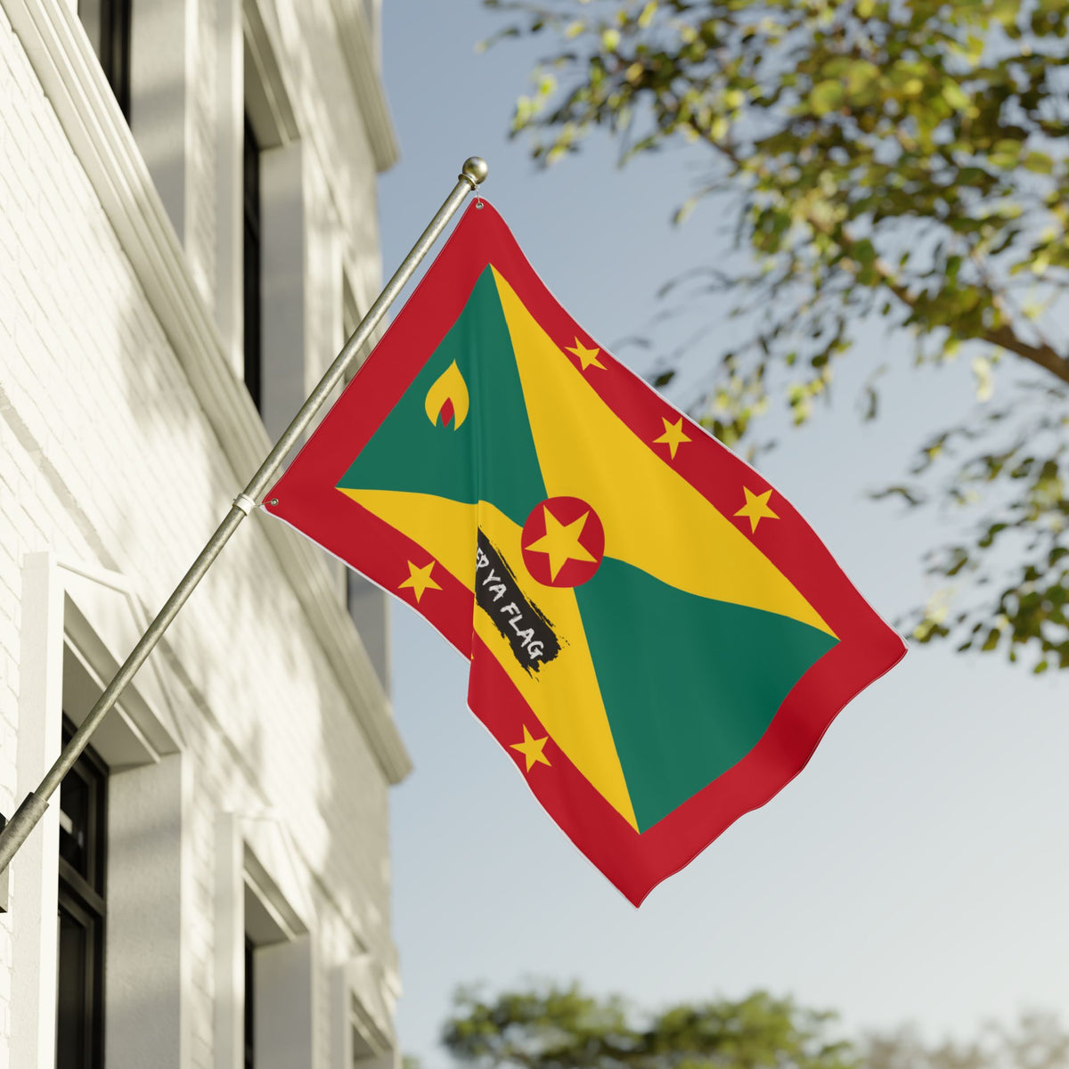 Grenada Flag Garden Banner | Double Sided Outdoor Flag | Rep Ya Flag - Rep Ya Flag