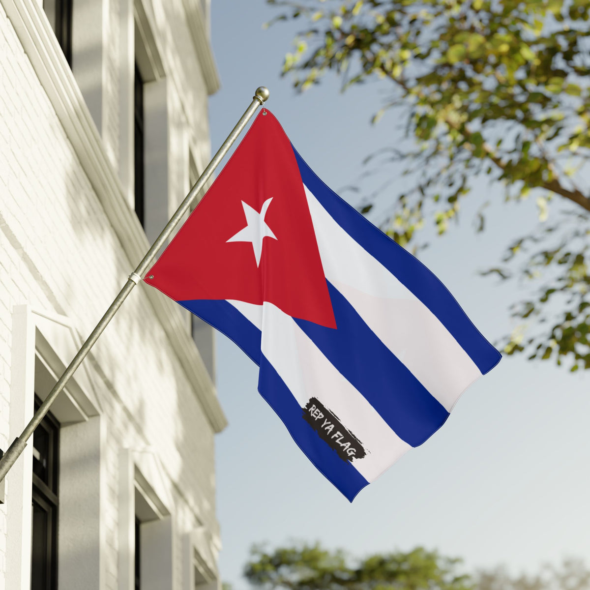 Cuba Flag Garden Banner | Double Sided Outdoor Flag | Rep Ya Flag - Rep Ya Flag
