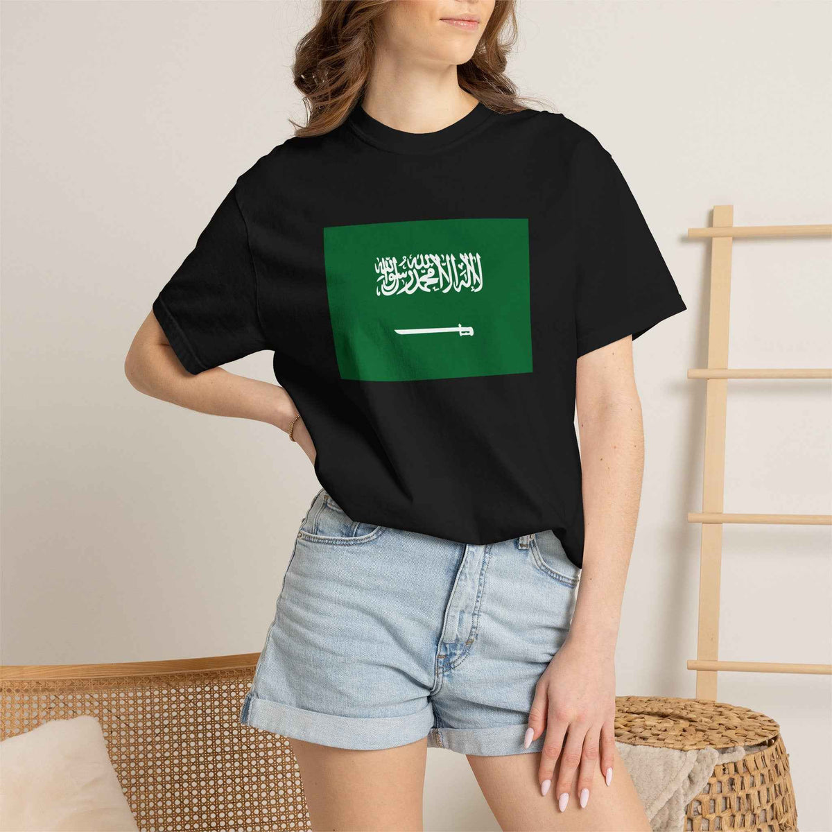 Saudi Arabia Flag T-Shirt | Saudi Heritage Shirt S–4XL | Rep Ya Flag