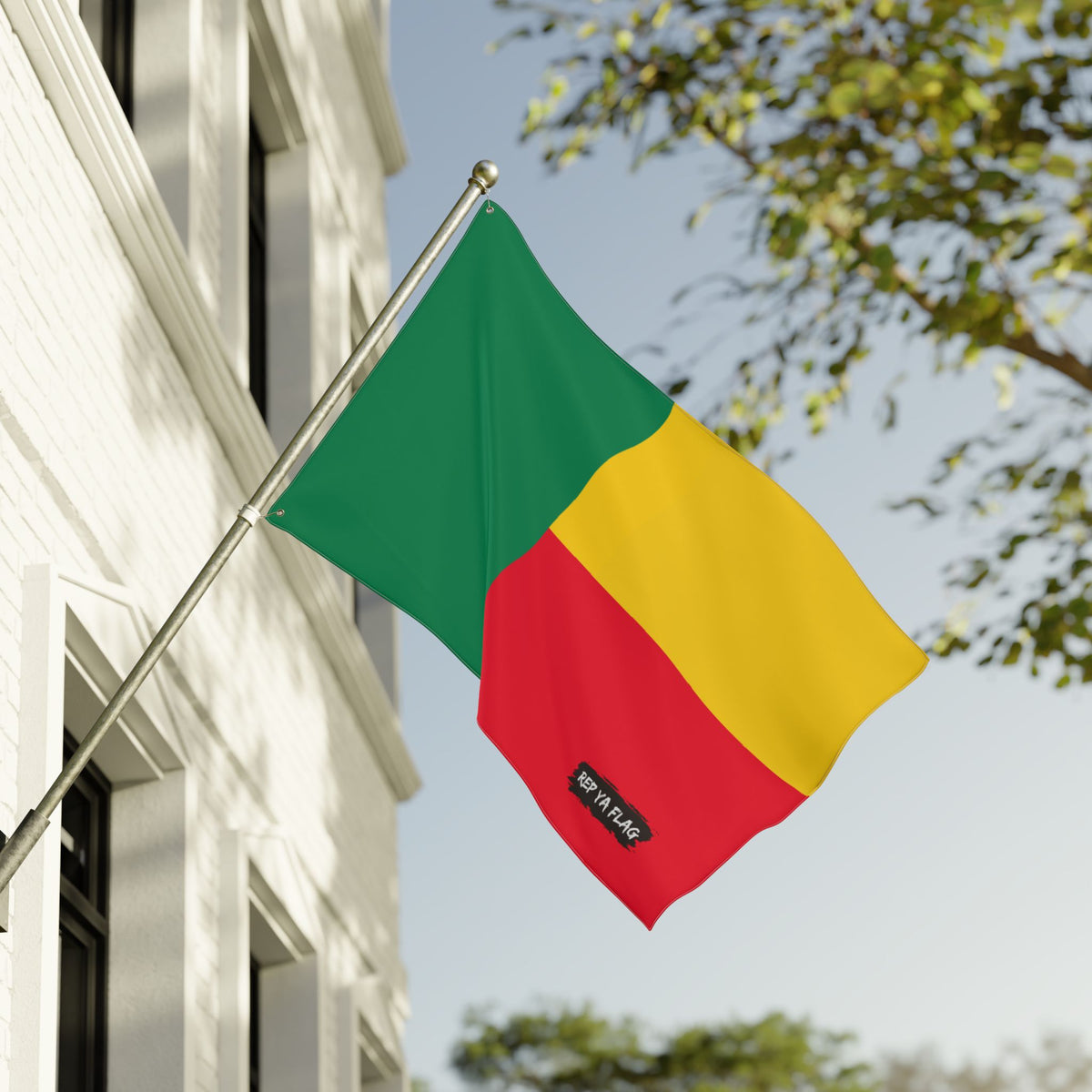 Benin Flag Garden Banner – Double‑Sided Outdoor Flag