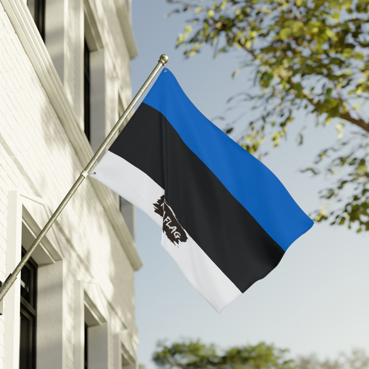 Estonia Flag Garden Banner | Double Sided Outdoor Flag | Rep Ya Flag - Rep Ya Flag