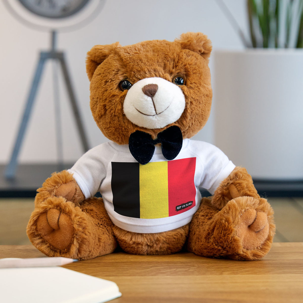 Belgium Flag Teddy Bear – Belgian Heritage Plush Gift
