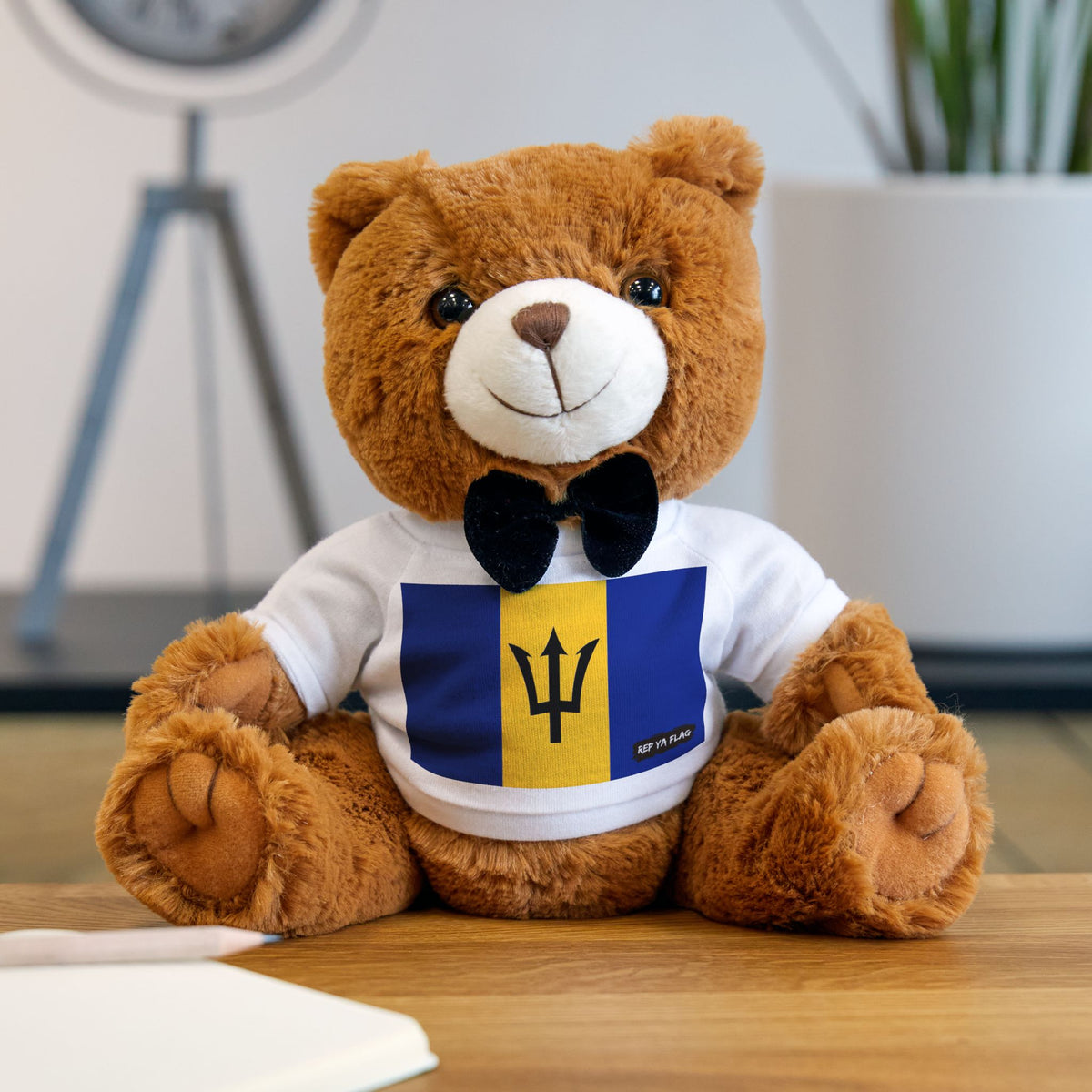 Barbados Flag Teddy Bear – Barbadian Heritage Plush Toy