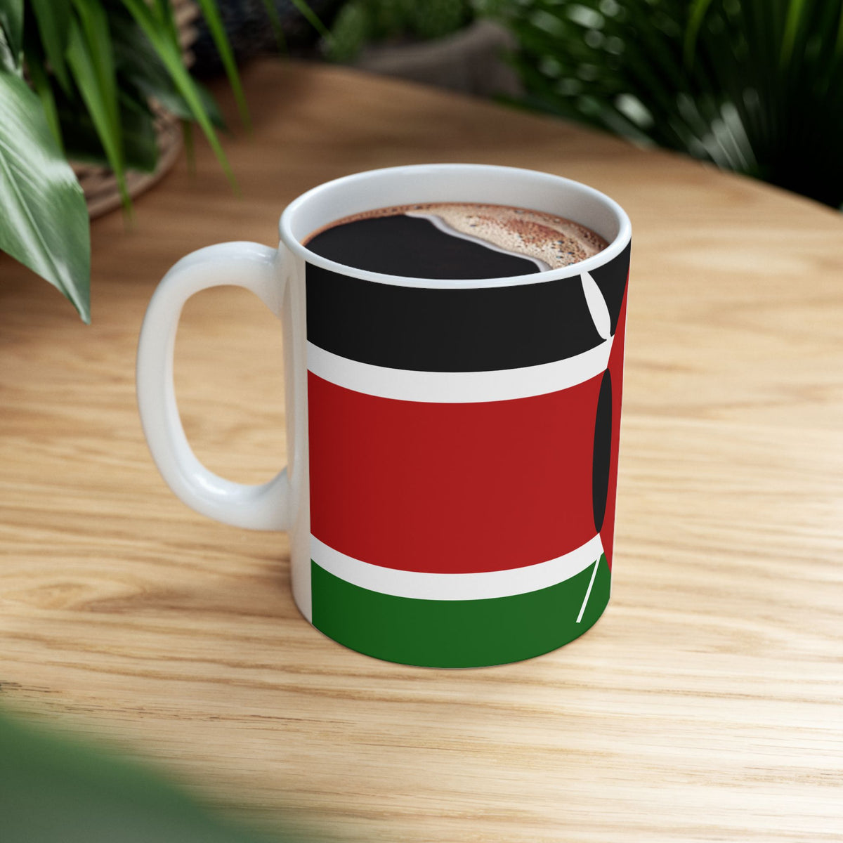 Kenya Flag Coffee Tea Mug 11oz 15oz | Rep Ya Flag Ceramic Mug - Rep Ya Flag