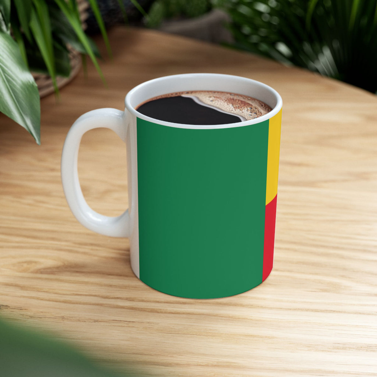 Benin Flag Coffee Mug – Beninese Pride Ceramic 11oz & 15oz