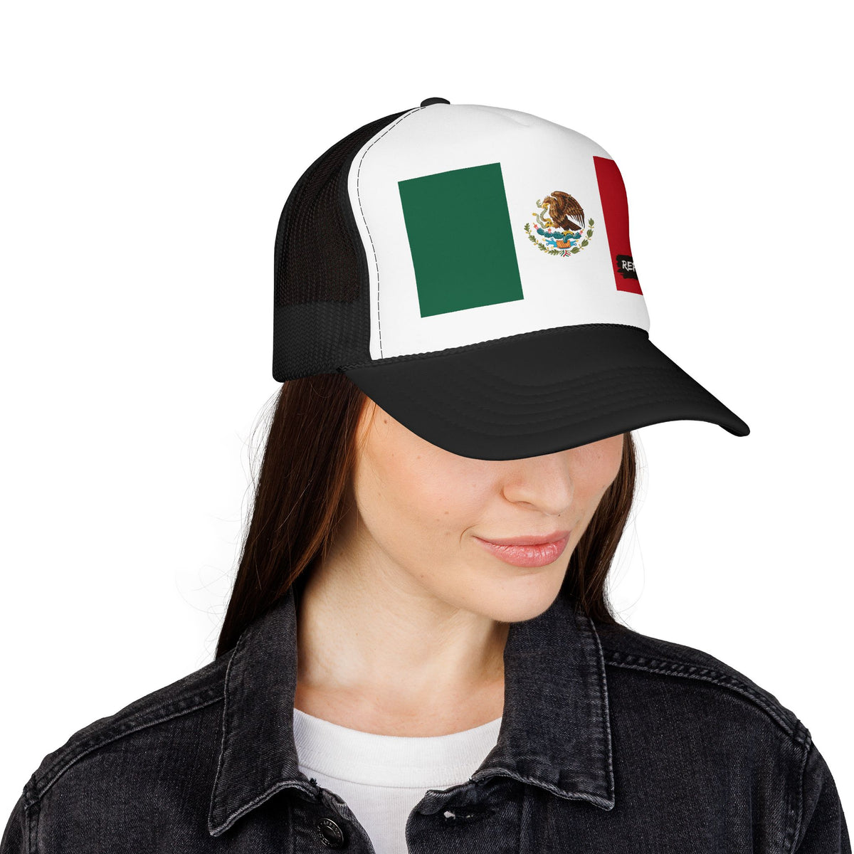 Mexico Flag Foam Trucker Hat | Mexican Pride Snapback Cap | Rep Ya Flag - Rep Ya Flag
