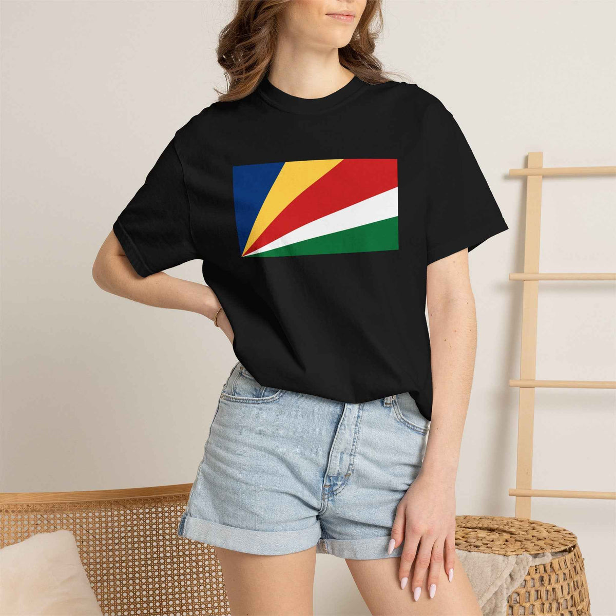 Seychelles Flag T Shirt | Seychellois Heritage Shirt S–4XL | Rep Ya Flag