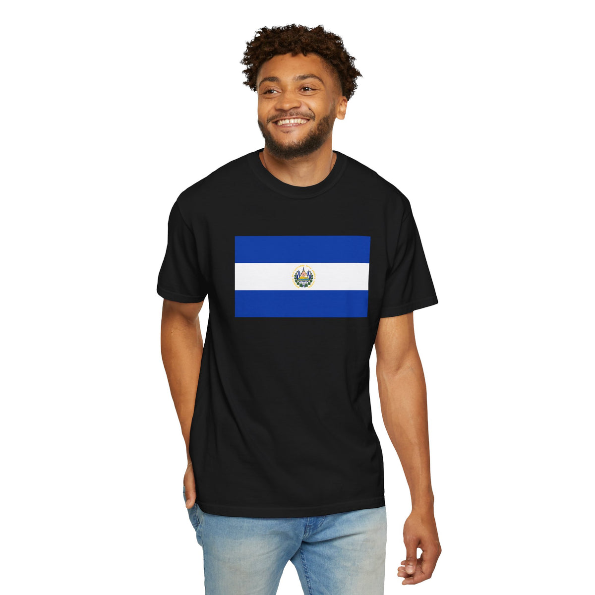 El Salvador Flag T Shirt | Salvadoran Heritage Shirt S–4XL | Rep Ya Flag - Rep Ya Flag
