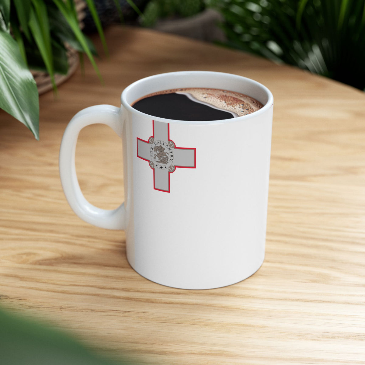 Malta Flag Coffee Tea Mug 11oz 15oz | Rep Ya Flag Ceramic Mug - Rep Ya Flag