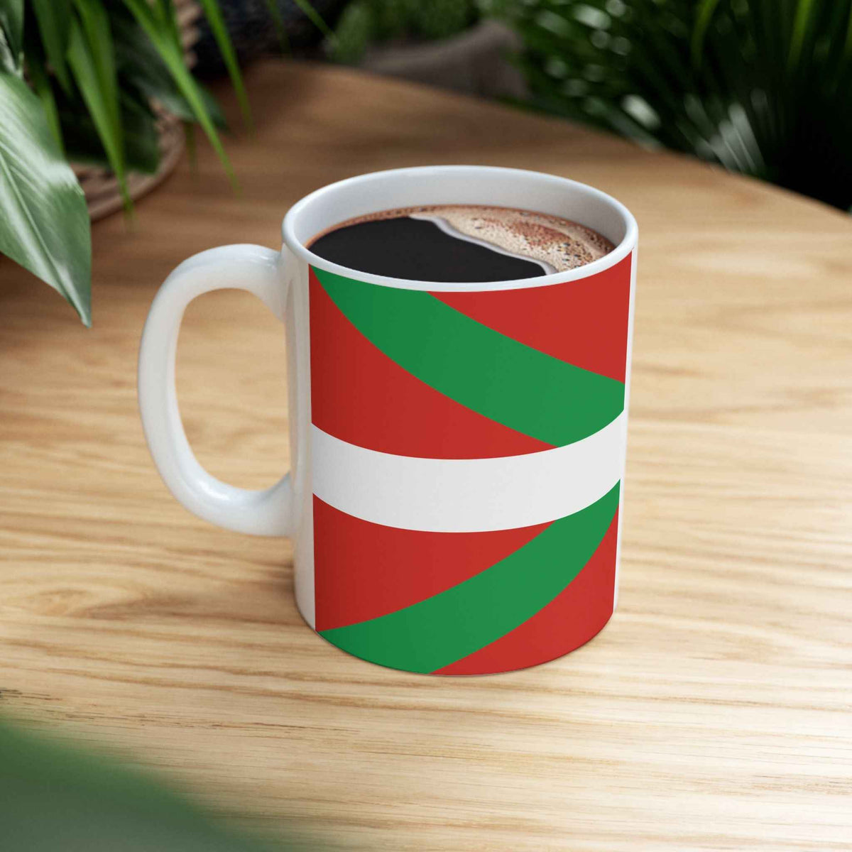 Basque Ikurriña Flag Coffee Mug 11oz & 15oz | Rep Ya Flag