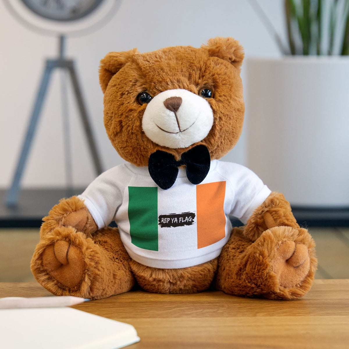 Ireland Flag Teddy Bear | Irish Heritage Plush Gift | Rep Ya Flag - Rep Ya Flag