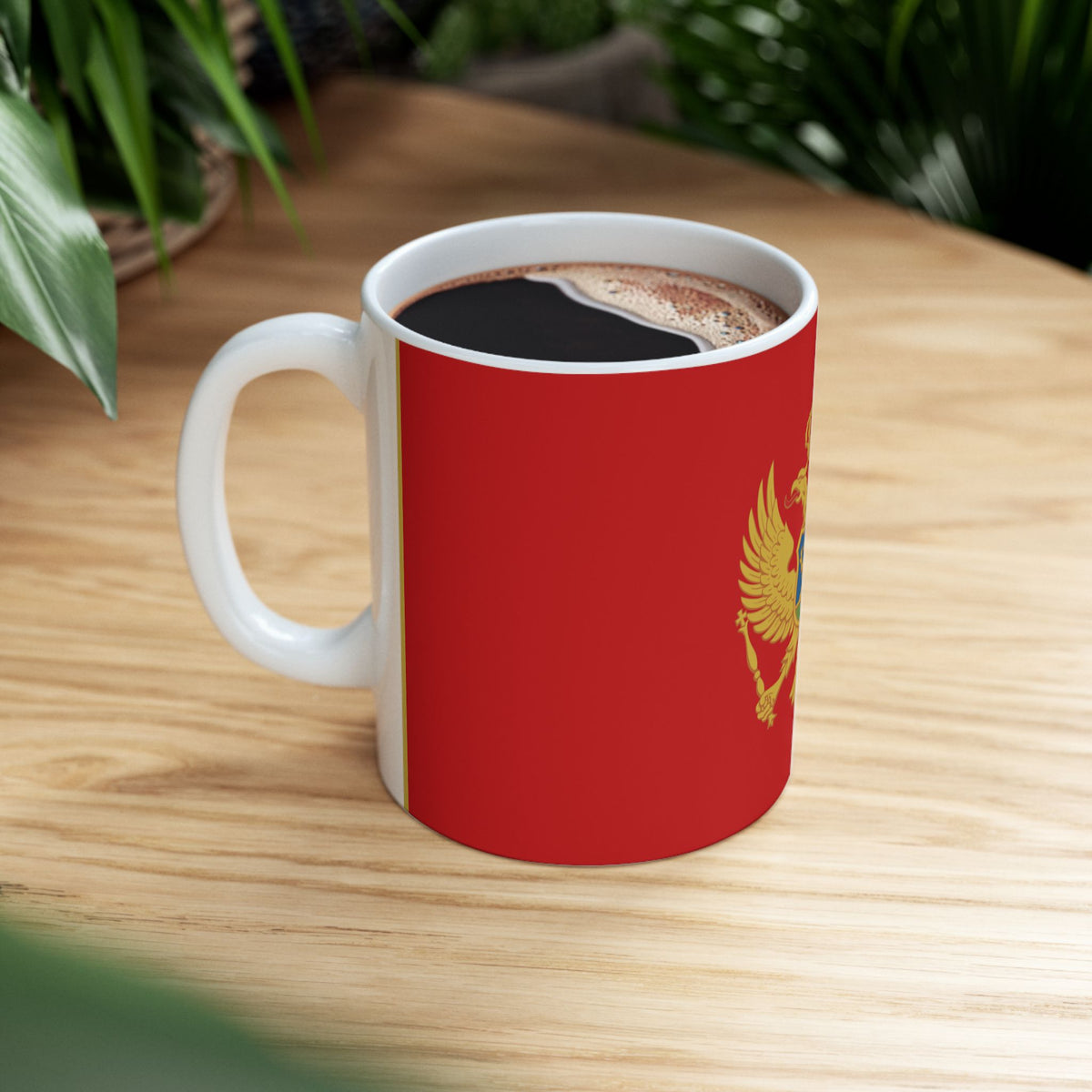Montenegro Flag Coffee Tea Mug 11oz 15oz | Rep Ya Flag Ceramic Mug - Rep Ya Flag