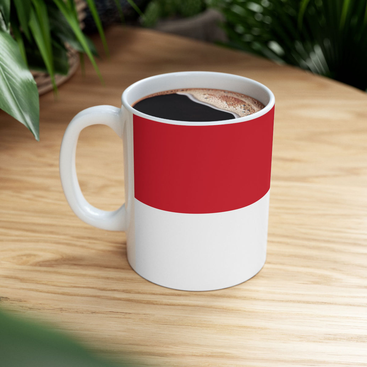 Indonesia Flag Coffee Tea Mug 11oz 15oz | Rep Ya Flag Ceramic Mug - Rep Ya Flag