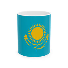 Kazakhstan Flag Coffee Tea Mug 11oz 15oz | Rep Ya Flag Ceramic Mug