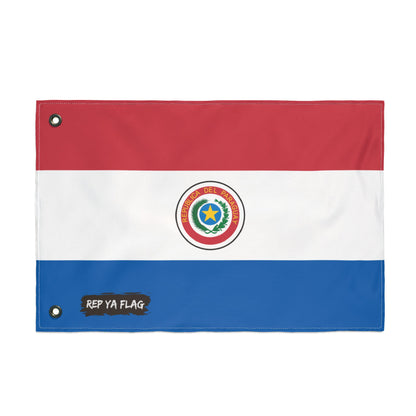 Paraguay Flag Garden Banner | Double Sided Outdoor Flag | Rep Ya Flag