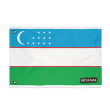 Uzbekistan Flag Double Sided Flag, Outdoor Garden Banner | Country Flag