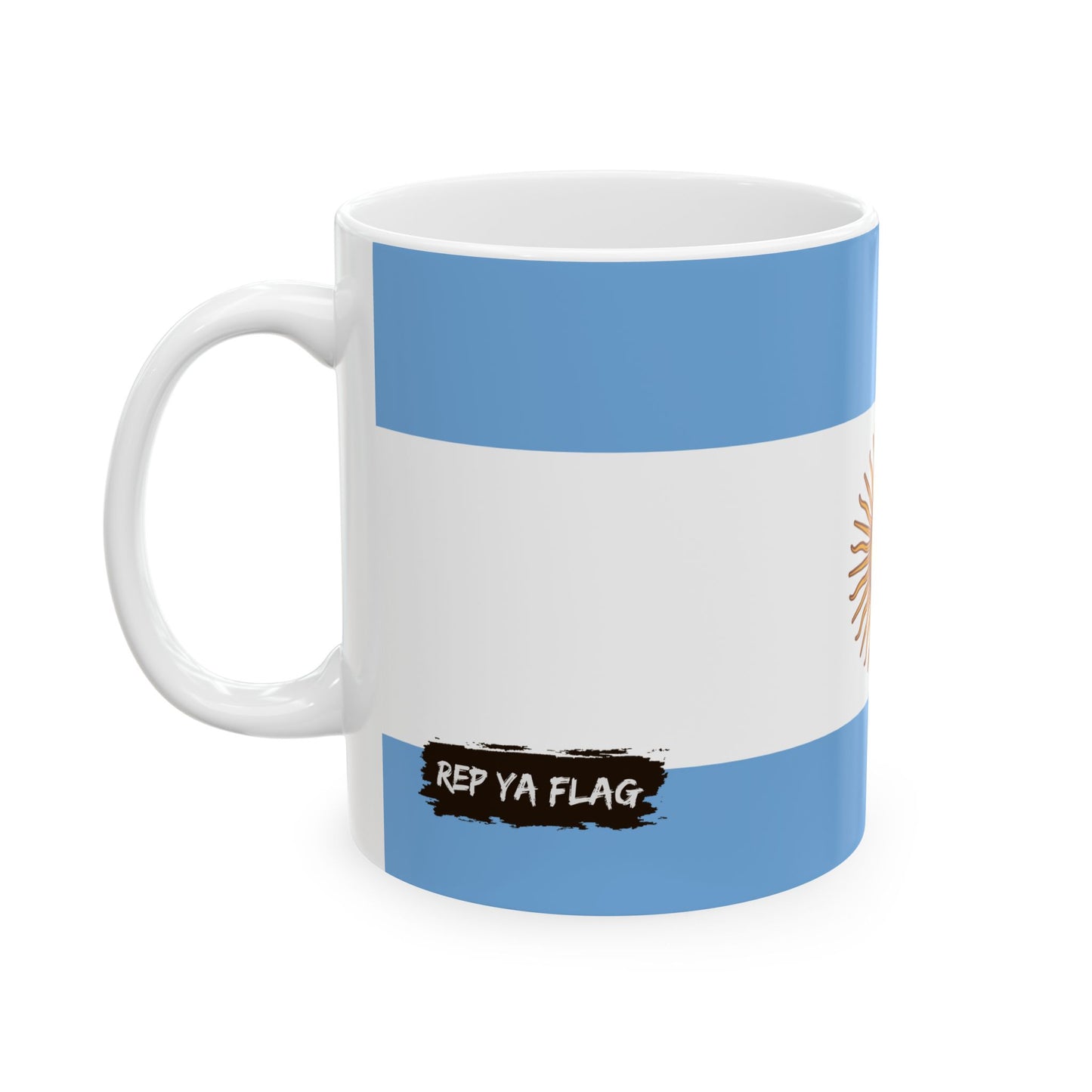 Argentina Flag Coffee Mug | Argentine Pride Ceramic Tea Mug