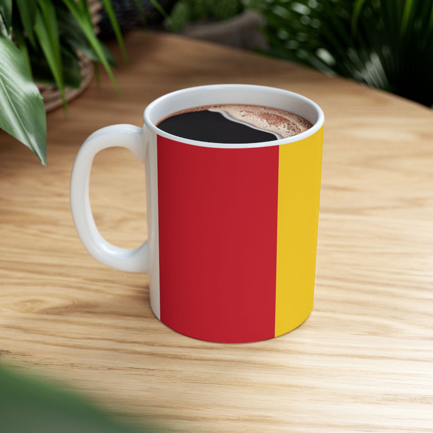 Guinea Flag Coffee Tea Mug 11oz 15oz | Rep Ya Flag Ceramic Mug