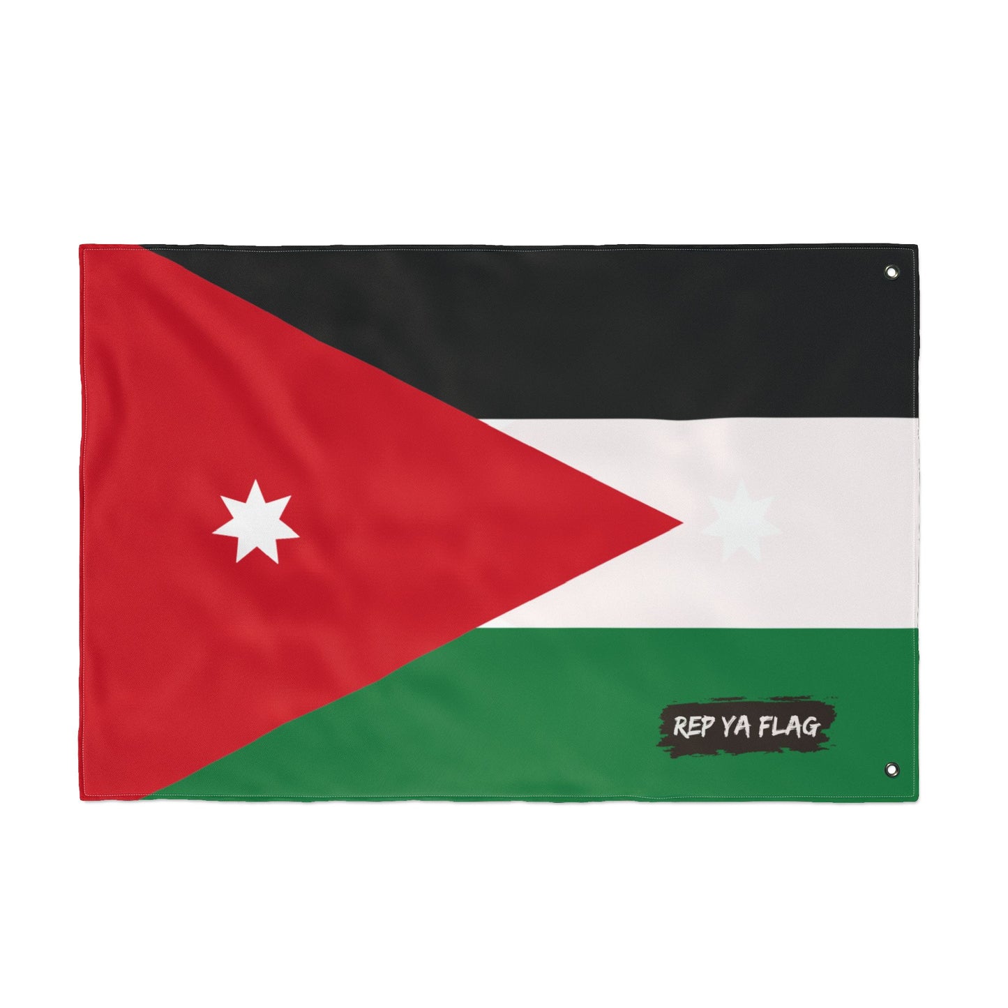 Jordan Flag Garden Banner | Double Sided Outdoor Flag | Rep Ya Flag