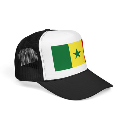 Senegal Flag Foam Trucker Hat | São Toméan Pride Snapback Cap | Rep Ya Flag