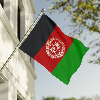 Afghanistan Flag Garden Banner | Double Sided Outdoor Flag | Rep Ya Flag
