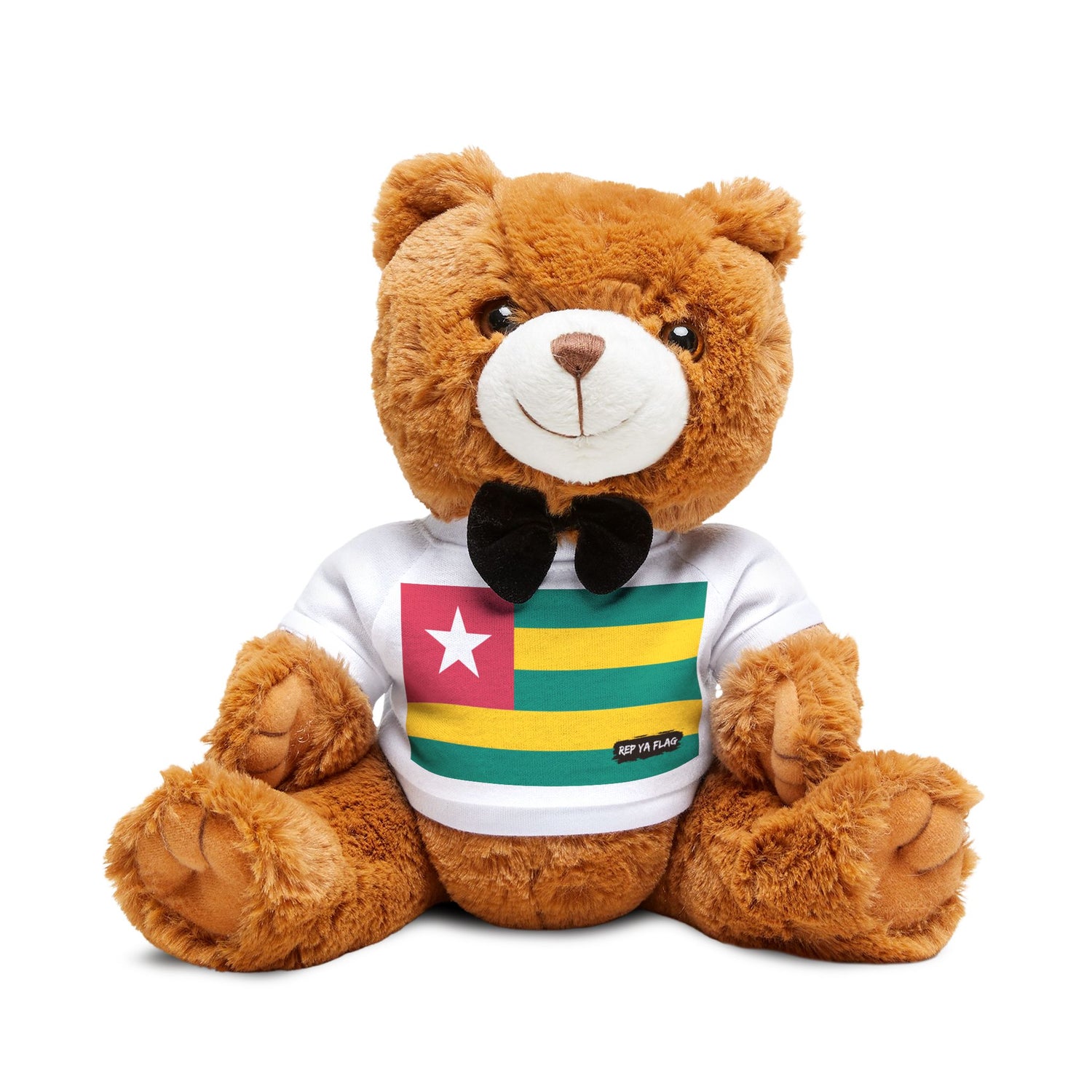 Togo Teddy Bear | Togo Flag Plush | Togolese Gift | Cultural Stuffed Animal | Heritage Keepsake Bear