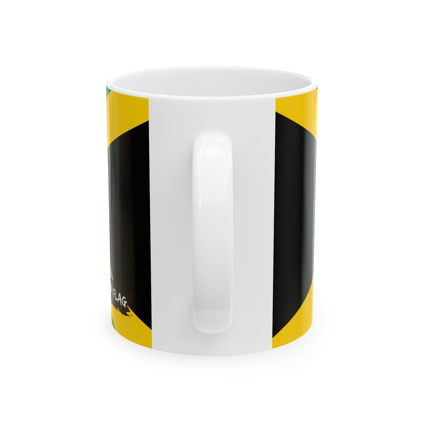 Jamaica Flag Coffee Tea Mug 11oz 15oz | Rep Ya Flag Ceramic Mug