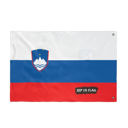 Slovenia Flag Garden Banner | Double-Sided Outdoor Flag | Rep Ya Flag
