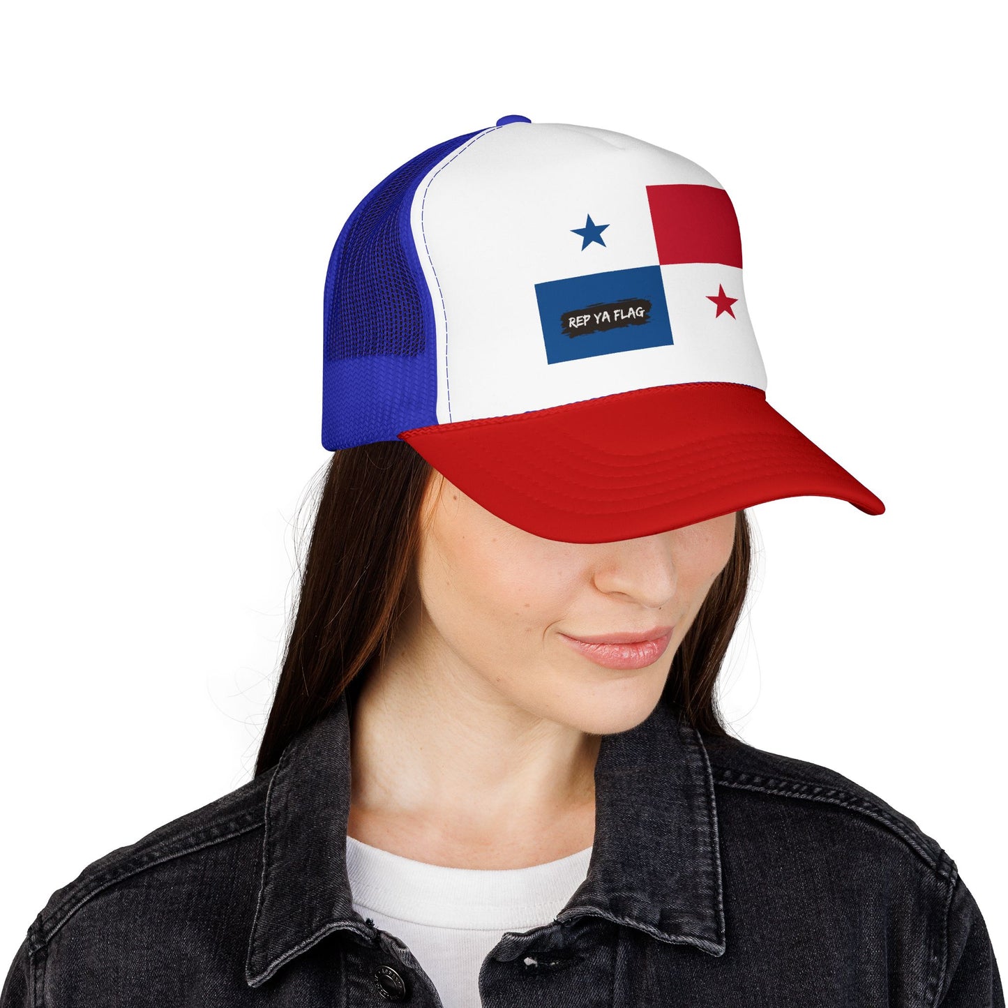 Panama Flag Foam Trucker Hat | Panamanian Pride Snapback Cap | Rep Ya Flag