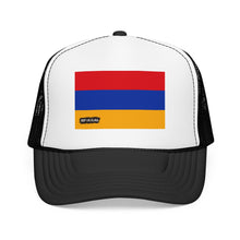 Armenia Flag Foam Trucker Hat | Armenian Pride Snapback Cap | Rep Ya Flag