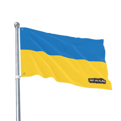 Ukraine Flag Double Sided Flag, Outdoor Garden Banner | Country Flag