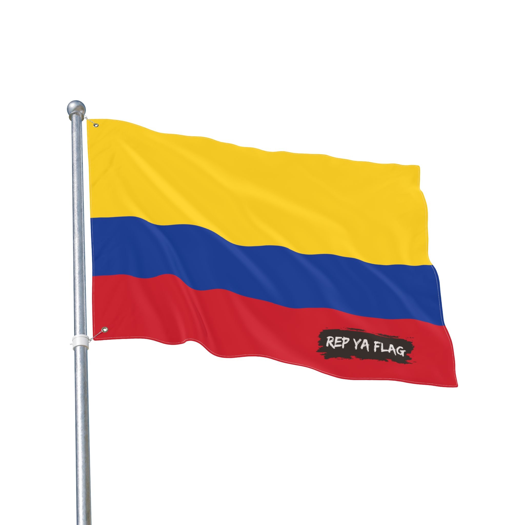 Colombia Flag Garden Banner | Double Sided Outdoor Flag | Rep Ya Flag