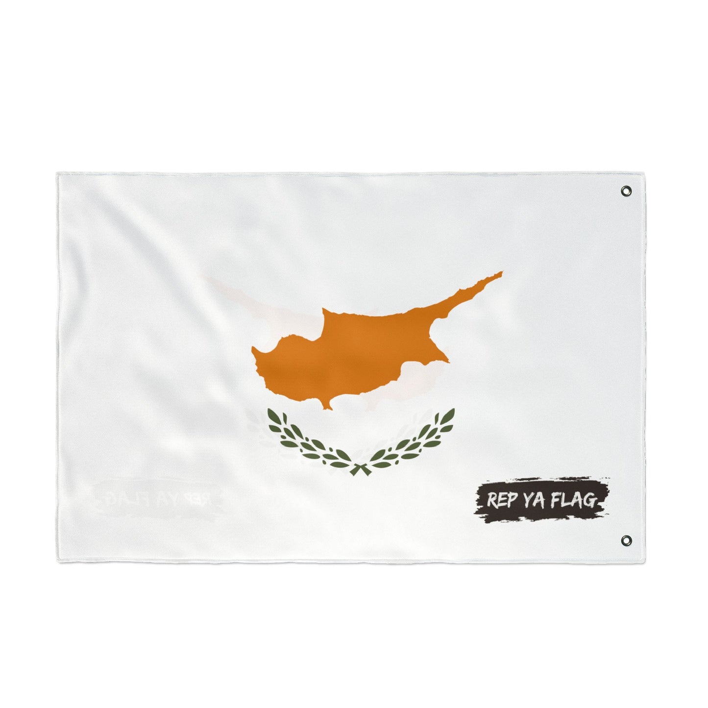 Cyprus Flag Garden Banner | Double Sided Outdoor Flag | Rep Ya Flag