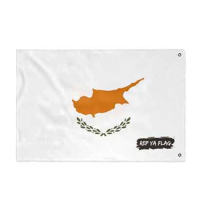 Cyprus Flag Garden Banner | Double Sided Outdoor Flag | Rep Ya Flag