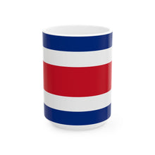 Costa Rica Flag Coffee Tea Mug 11oz 15oz | Costa Rican Heritage Mug | Rep Ya Flag