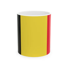 Belgium Flag Coffee Mug | Belgian Pride Ceramic Tea Mug 11oz & 15oz | Rep Ya Flag