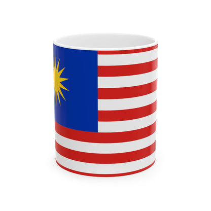 Malaysia Flag Coffee Tea Mug 11oz 15oz | Rep Ya Flag Ceramic Mug
