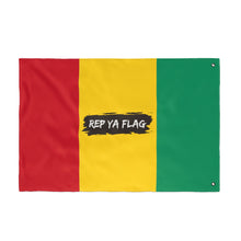 Guinea Flag Garden Banner | Double Sided Outdoor Flag | Rep Ya Flag
