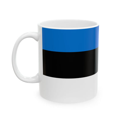 Estonia Flag Coffee Tea Mug 11oz 15oz | Rep Ya Flag Ceramic Mug