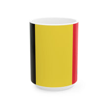 Belgium Flag Coffee Mug | Belgian Pride Ceramic Tea Mug 11oz & 15oz | Rep Ya Flag