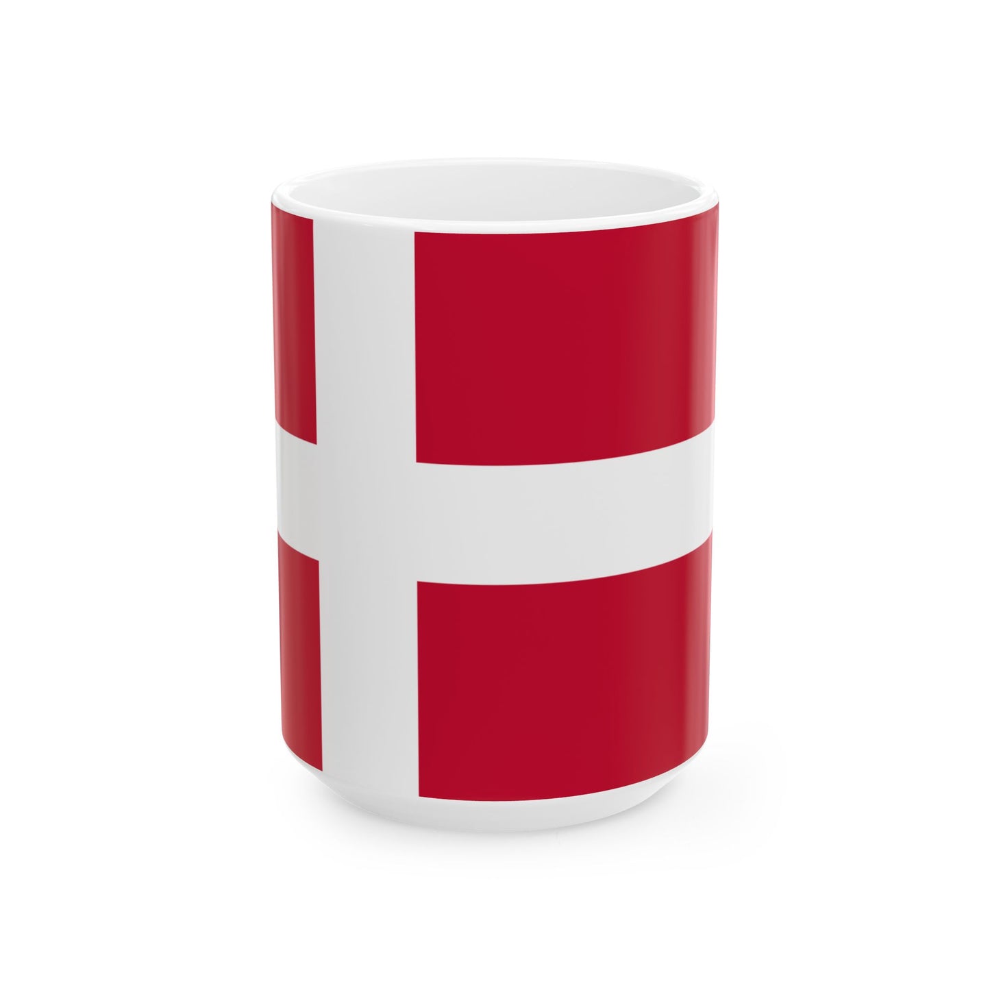 Denmark Flag Coffee Tea Mug 11oz 15oz | Rep Ya Flag Ceramic Mug